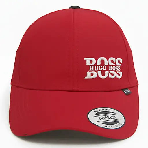 [G140] Gorra Beisbolera Hugo boss roja