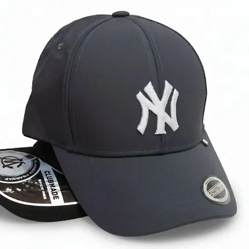 [G161] Gorra Beisbolera NY gris