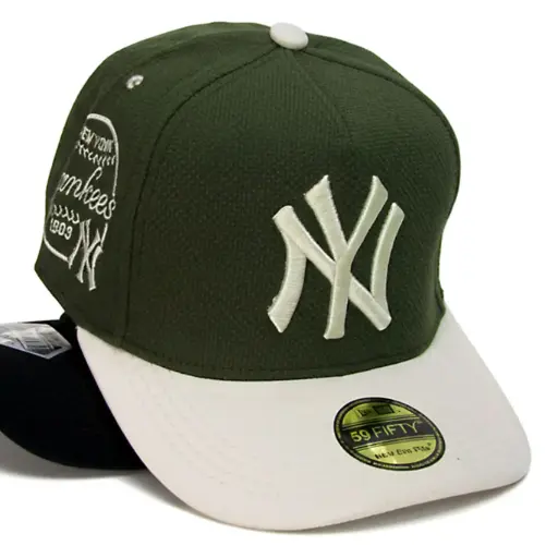 [G164] Gorra Beisbolera NY Verde