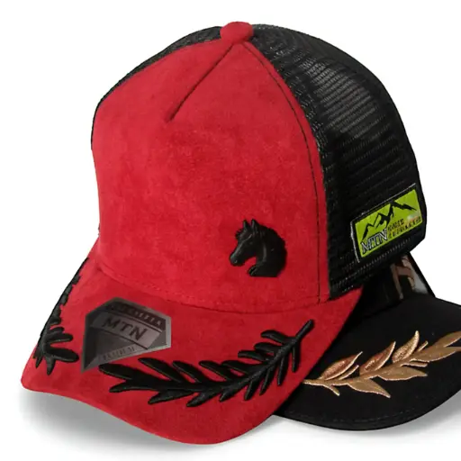 [G174] Gorra Trucker Montana roja