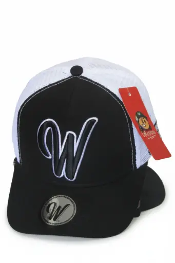 [G201] Gorra Westcol Enmallada negra