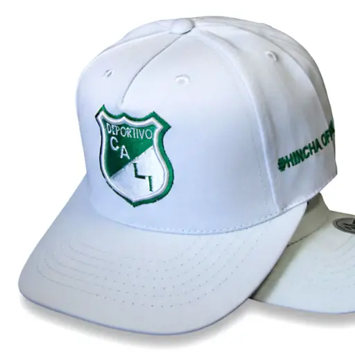 [G205] Gorra Deportivo Cali Antifluido blanca