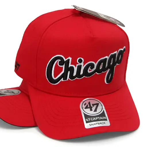 [G217] Gorra Chicago Antifluido roja