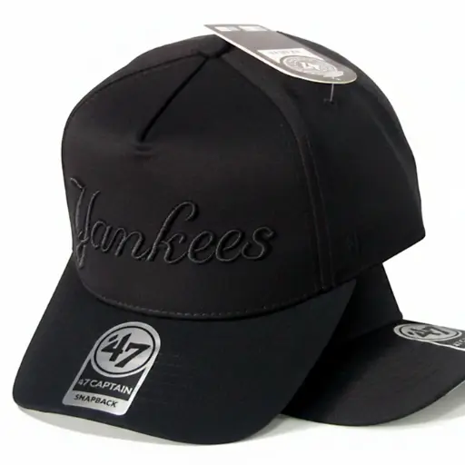 [G218] Gorra Yankees Antifluido negra