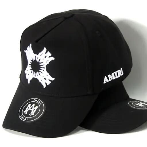 [G221] Gorra Amiri Quad Clásica negra
