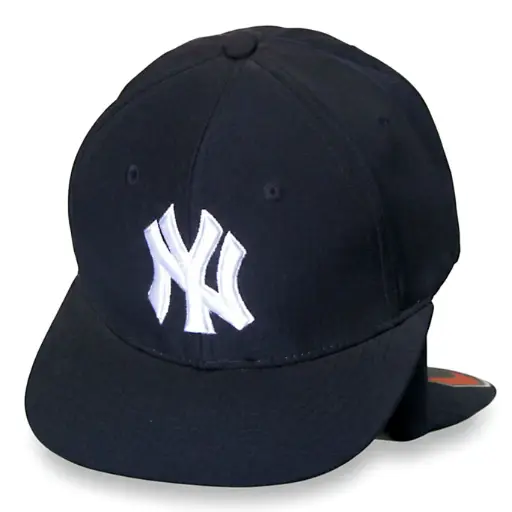 [G254] Gorra NY Plana azul