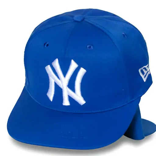[G259] Gorra NY Antifluido Plana azul