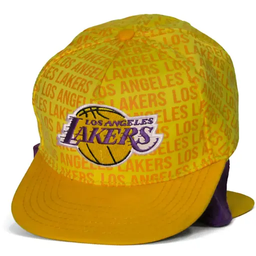 [G267] Gorra Los Ángeles Lakers Plana amarilla