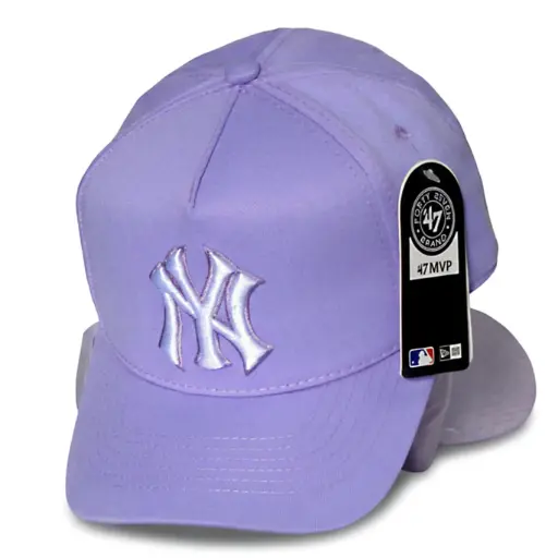 [G273] Gorra NY Antifluido lila