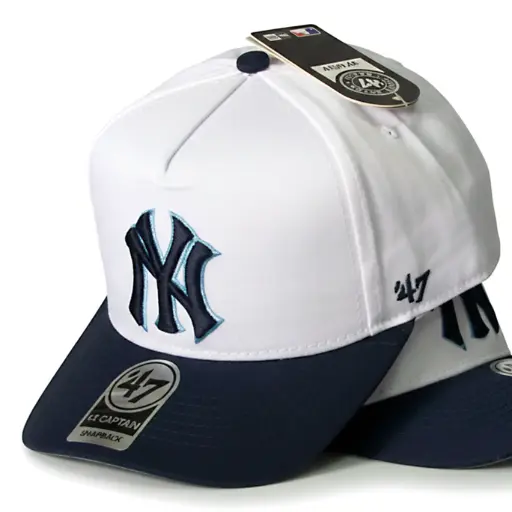 [G280] Gorra NY Antifluido blanca / G280