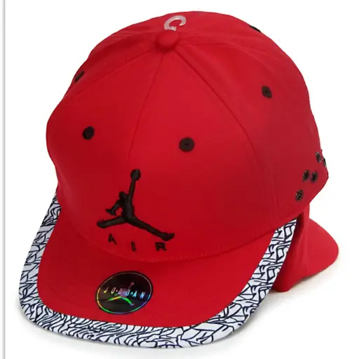 [G312] Gorra Jordán Urbana Plana roja