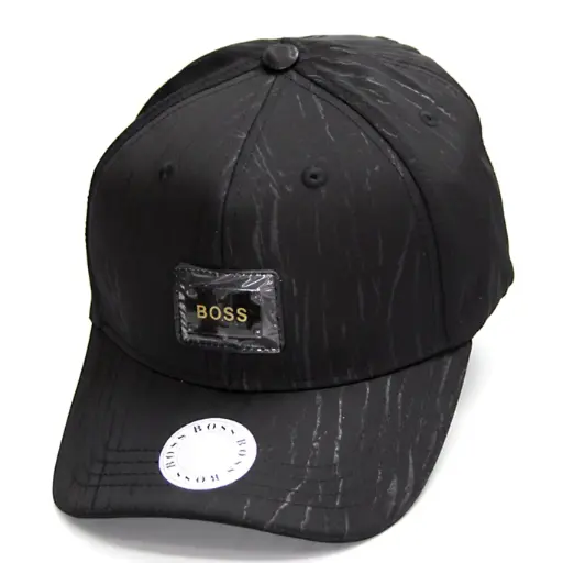[G317] Gorra Hugo Boss Moderna Plaqueta negra