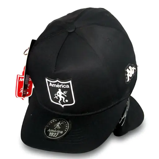 [G319] Gorra América de Cali Logo negro