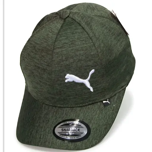 [G332] Gorra Puma Beisbolera Camuflada verde