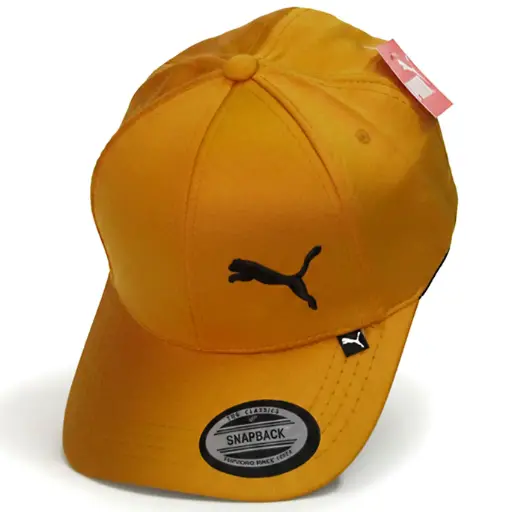 [G335] Gorra Puma Beisbolera amarilla