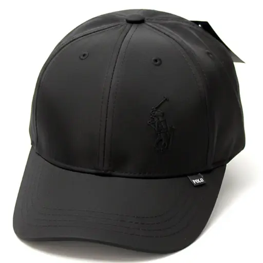 [G341] Gorra Polo Beisbolera negra / G341