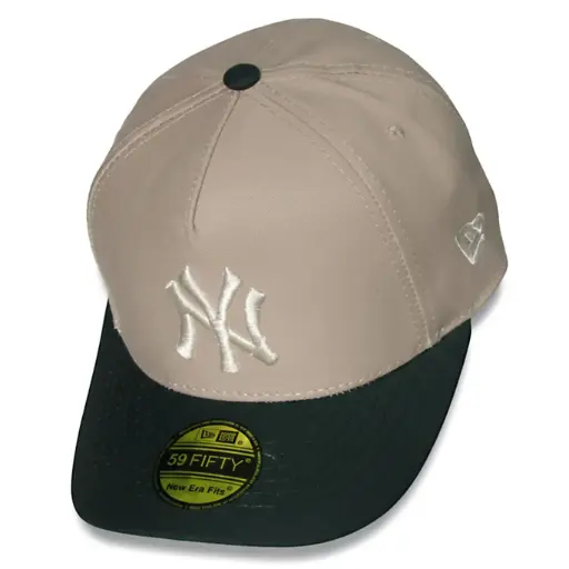 [G403] Gorra NY Beisbolera Antifluido beige
