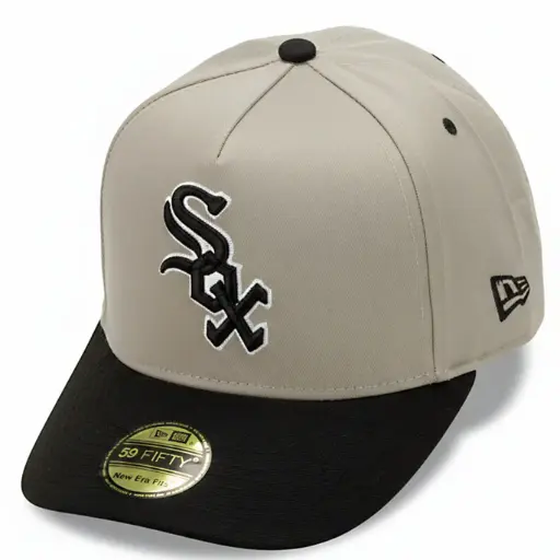 [G408] Gorra Sox Beisbolera gris