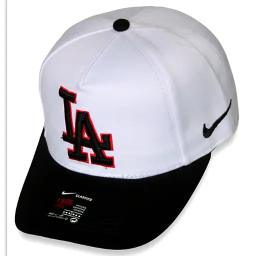 [G409] Gorra LA Beisbolera blanca