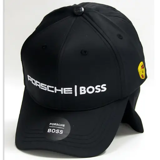 [G423] Gorra Porsche x Hugo Boss Moderna negra