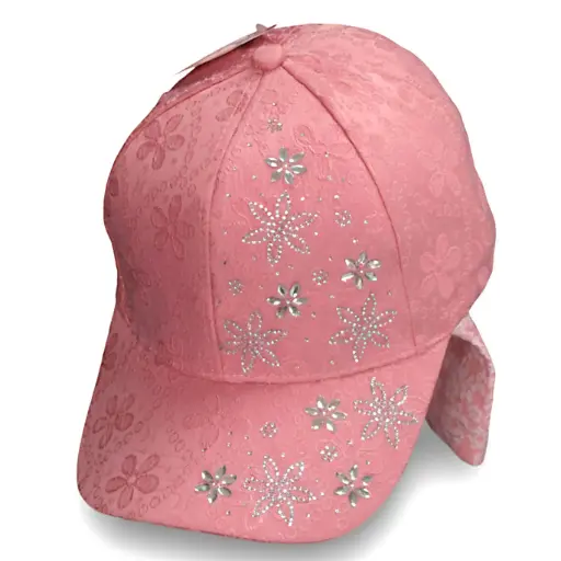 [G449] Gorra Dama Logos Florales 10.19 Caps rosa