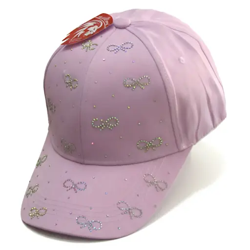 [G454] Gorra Dama Logos Moñas Brillantinas 10.19 Caps morada