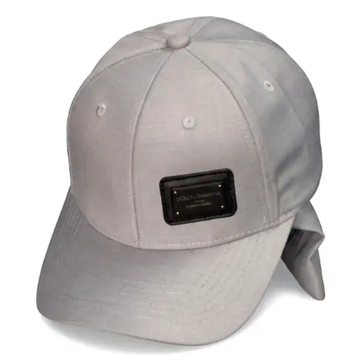 [G472] Gorra Urbana Dolce & Gabbana Placa negra gris