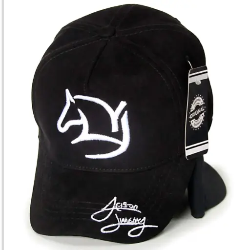 [G479] Gorra Jeison Jiménez Gamuzada negra