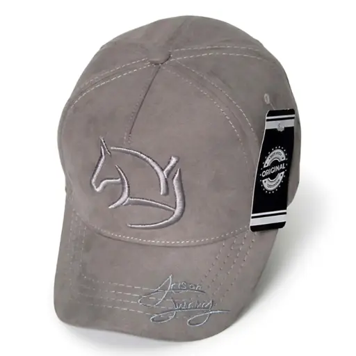 [G480] Gorra Jeison Jiménez Gamuzada gris