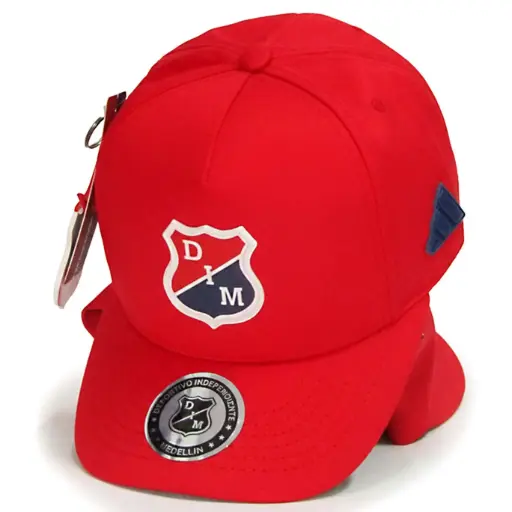 [G495] Gorra Antifluido Deportivo Medellín roja