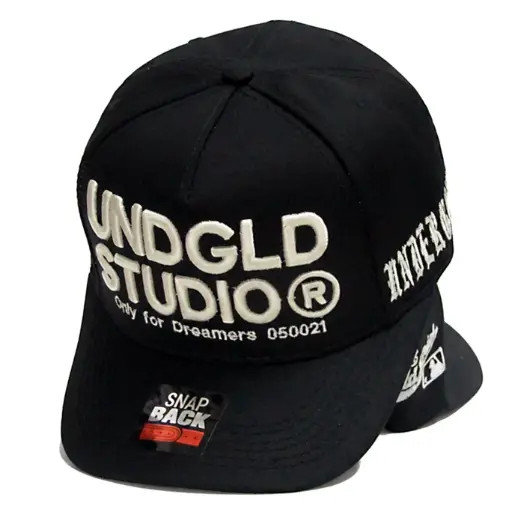 [G502] Gorra Undergold Bordado Antifluido negra