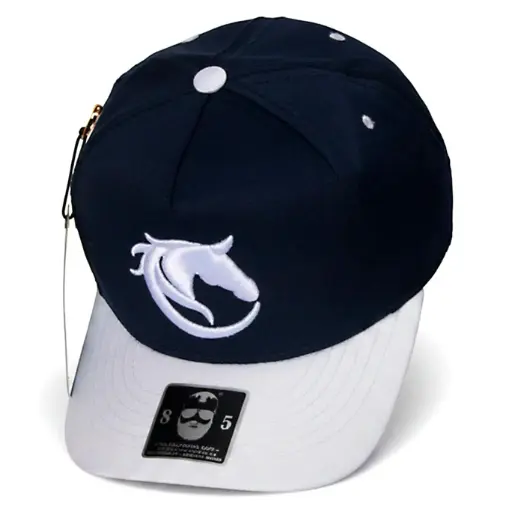 [G540] Gorra California Bordado Caballo Antifluido azul
