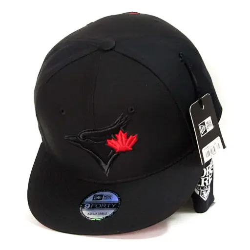 [G608] Gorra Tortonto Blue Jays Plana negra