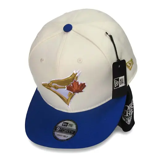 [G611] Gorra Tortonto Blue Jays Plana beige