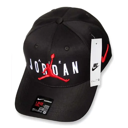 [G629] Gorra Jordan Nike Beisbolera negra
