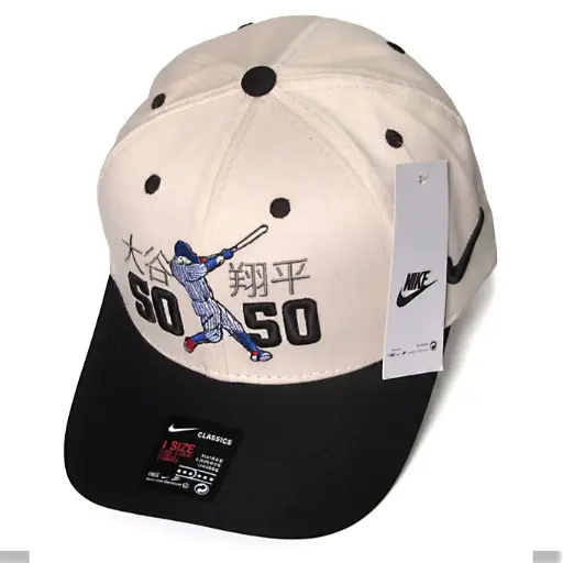 [G632] Gorra LA Dodgers "Shoei Ohtani" Temporada 50/50 Beisbolera beige